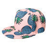 pineapple fruit pattern hat ladies snap back flat cap men women basketball hip hop leisure baseball caps TIML66