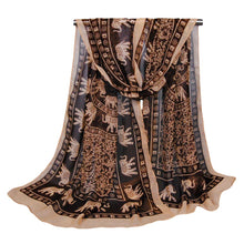 Women Chiffon Scarf Floral Print Long Thin Shawl Wrap Vintage Pashmina Women Shawls and Scarves TIML66 TIML66