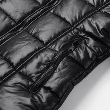 Women Down Jacket Faux Fur Hood Cuffs Long Sleeve Womens Jacket Quilted Warm Parka Coat Overcoat Black TIML66 TIML66