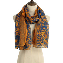 Women Scarf Ladies Floral Printed Long Shawl Vintage Soft Pashmina Cape WhiteBlack Shawls And Scarves TIML66 TIML66