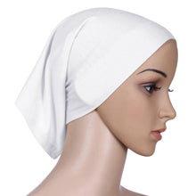 Women's Muslim Hijab Ladies Turban Islamic Bonnet Underscarf Inner Cap Solid Rayon Tube Hat Elastic Headwear TIML66 TIML66