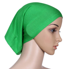 Women's Muslim Hijab Ladies Turban Islamic Bonnet Underscarf Inner Cap Solid Rayon Tube Hat Elastic Headwear TIML66 TIML66