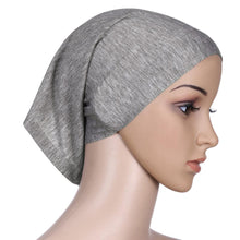 Women's Muslim Hijab Ladies Turban Islamic Bonnet Underscarf Inner Cap Solid Rayon Tube Hat Elastic Headwear TIML66 TIML66
