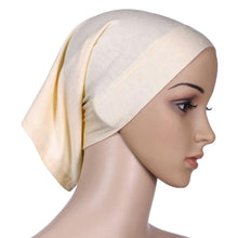 Women's Muslim Hijab Ladies Turban Islamic Bonnet Underscarf Inner Cap Solid Rayon Tube Hat Elastic Headwear TIML66 TIML66