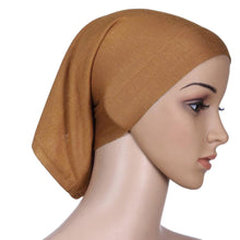 Women's Muslim Hijab Ladies Turban Islamic Bonnet Underscarf Inner Cap Solid Rayon Tube Hat Elastic Headwear TIML66 TIML66