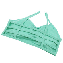Sexy Women Bra Girl Padded Bra Cotton Crop Tops Hollow Out Wireless Solid Bralette Top Push Up Bras TIML66 TIML66