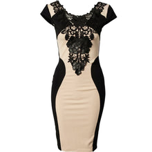 women dress office ol ladies elegant dress patchwork open back floral party sexy dresses vestidos plus size TIML66