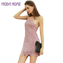 Women Spaghetti Strap Dress Crisscross Back Self Tie Sexy Bandage Dress Hollow Out Party Mini Dresses Vestidos TIML66 TIML66