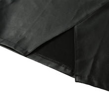 OL PU Leather Tight Skirt High Waist Sexy Vintage Pencil Office Skirts Women Solid Mini Bodycon Skirt Plus Size Black Skirt TIML66 TIML66