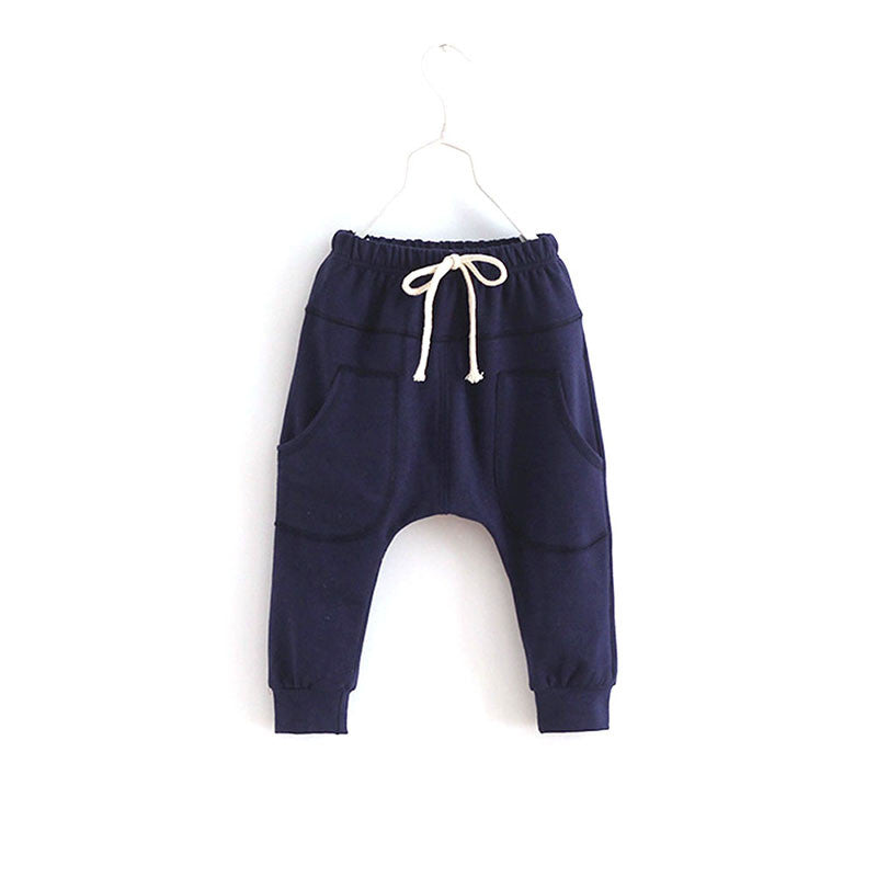 S Fitness Kids Toddler Boy Girls Child Harem Pants Baby Trousers Bottoms Capris TIML66