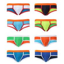 Sexy Mens Underwear U Convex Pouch Splice Boxer Shorts Breathable Elastic Low Waist Comfortable Underpants TIML66 TIML66