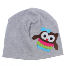 Baby Hats Infant Girls Boys Cotton Beanies Owl Stretch Kids Caps 12 Colors TIML66