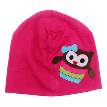Baby Hats Infant Girls Boys Cotton Beanies Owl Stretch Kids Caps 12 Colors TIML66