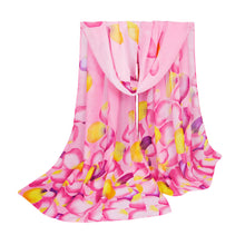Chiffon Women Scarf Contrast Colorful Polka Dot Print Long Design Thin Pashmina Shawl And Scarves 5 Colors TIML66 TIML66