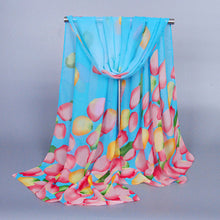 Chiffon Women Scarf Contrast Colorful Polka Dot Print Long Design Thin Pashmina Shawl And Scarves 5 Colors TIML66 TIML66