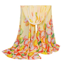 Chiffon Women Scarf Contrast Colorful Polka Dot Print Long Design Thin Pashmina Shawl And Scarves 5 Colors TIML66 TIML66