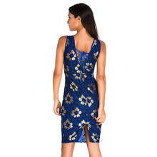 bodycon dress women cocktail sexy club dress lace up crochet sleeveless party dress black red blue TIML66