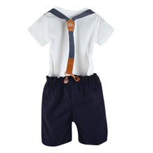 Clothing Sets Baby Sailor Suits For Boys kids Pants + Top Boys Navy Children Clothes 0-5Y LE2 TIML66