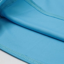 women bandage dress scoop neck low cut at back sexy party dresses sleeveless side cutouts clubwear light blue TIML66