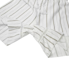 Rompers Women Jumpsuits Striped Off Shoulder Tassel Fringe Short Playsuit Casual Beachwear Overalls White TIML66 TIML66