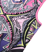 Sexy Women Dress Floral Print O-Neck Sleeveless Boho Dress Back Zipper Party Dress Plus Size Beachwear Vestidos TIML66 TIML66