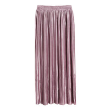 vintage pleated skirt maxi boho skirts womens solid high waist chiffon long tutu skirt jupe femme TIML66