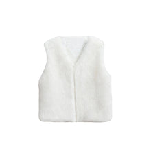 Coat Women Faux Fur Vest Shitsuke Fuorrure Fur Vest Woman Gilet Veste Warm Shaggy Vest Waistcoat TIML66 TIML66
