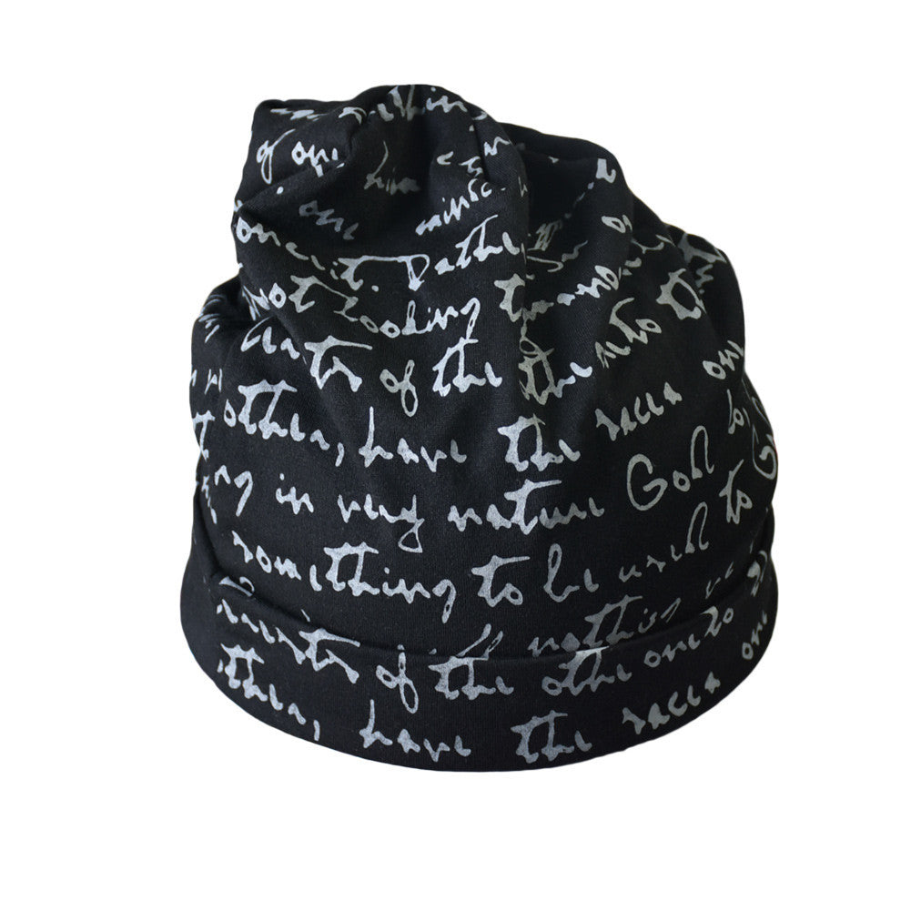 hat for women unisex beanie warm hip hop cap skullies letter print dance cap gorros bonnet femme hats for men TIML66