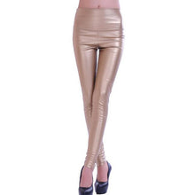 women leggings faux leather slim leggings plus size high elasticity sexy pants leggins leather boots leggings TIML66