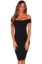 women off the shoulder dress runway charcoal crisscross back short sleeve slim bodycon dress sexy club vestidos TIML66