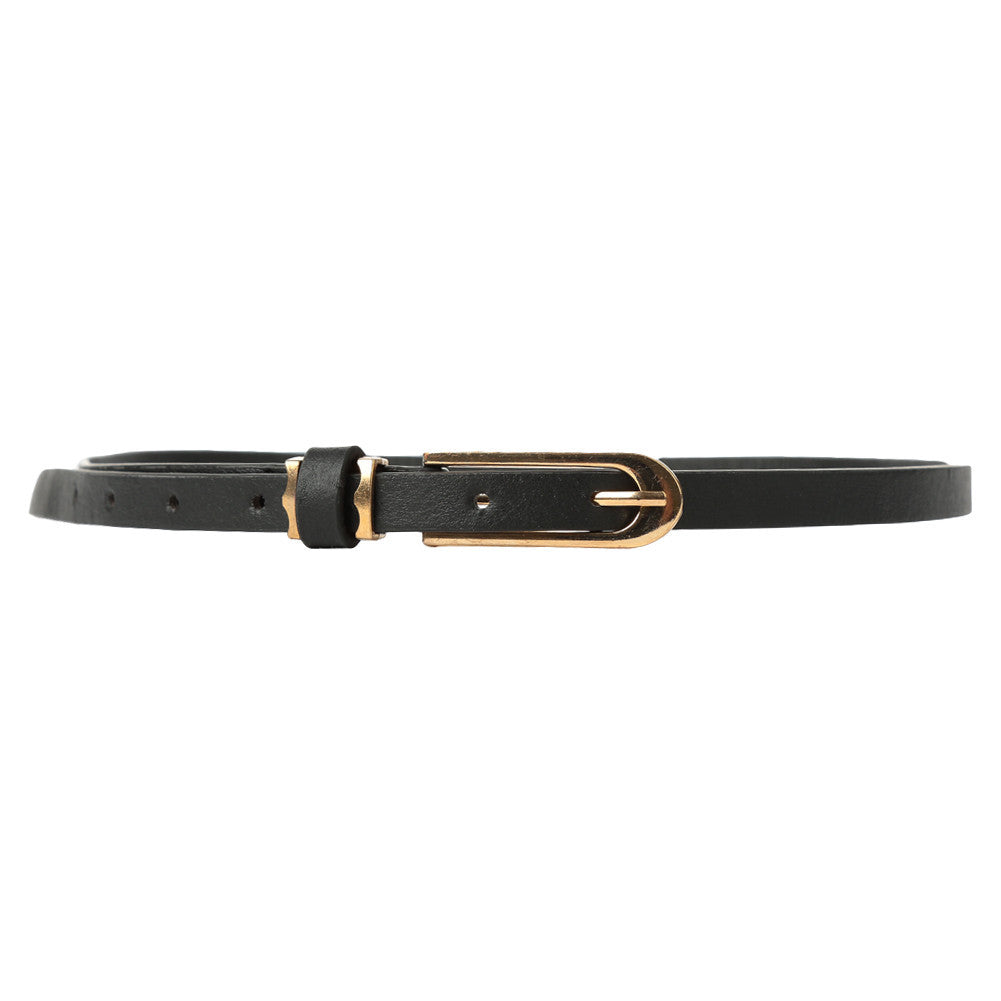 women pu faux leather belt  ladies metal buckle cinturon straps girls accessories ceinture femme TIML66