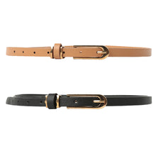 women pu faux leather belt  ladies metal buckle cinturon straps girls accessories ceinture femme TIML66