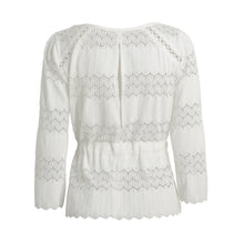 women sexy backless hollow out blouse ladies white long sleeve tops scalloped hem cuff blusas femininas TIML66