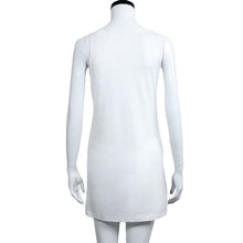 women dresscolor block casual mini dress ladies sleeveless patchwork party dresses plus size vestidos xxxxxl TIML66