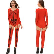 Womens Halloween Skeleton Costume Ropa Esqueleto For Woman Adults Cosplay Uniform Vestido Esqueleto Ladies Robe Squelette TIML66 TIML66
