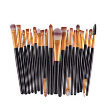 20pcs makeup brushes set powder foundation eyeshadow eyeliner lip brush tool sponge beush TIML66