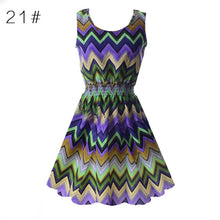 21 Colors New Sexy Women's Tank Chiffon Beach Dress Sleeveless Floral Mini Dresses M-XXL  TIML66