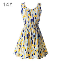 21 Colors New Sexy Women's Tank Chiffon Beach Dress Sleeveless Floral Mini Dresses M-XXL  TIML66
