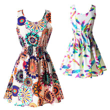 21 Colors New Sexy Women's Tank Chiffon Beach Dress Sleeveless Floral Mini Dresses M-XXL  TIML66