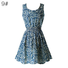 21 Colors New Sexy Women's Tank Chiffon Beach Dress Sleeveless Floral Mini Dresses M-XXL  TIML66