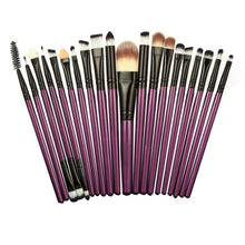 2 Makeup Brushes Make-up Toiletry Kit Wool Make Up Brush SetJFY66