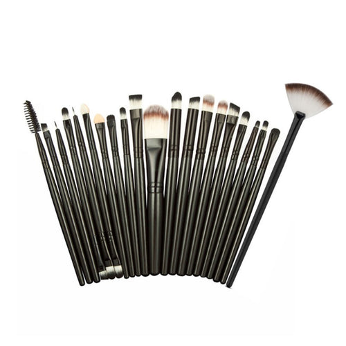 2 makeup brushes make up toiletry kit wool make up brush set TIML66