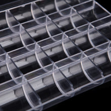 24 slots clear plastic tools boxes storage box jewelry case container jewelry packaging and display nail art tools TIML66