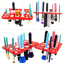 26 Round Holes Air Dry Organizing Cosmetics Makeup Brushes Tower Tree Rack Holder Make Up Tools Kit TIML66