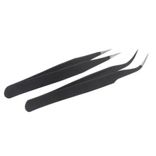 2pcs black acrylic gel nail art rhinestones paillette nipper picking tool TIML66