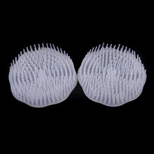 2pcs white hair shampoo scalp body massage brush massager hairbrush comb hare care TIML66
