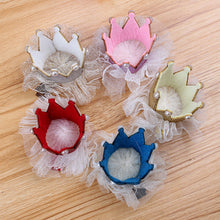 2pcs Cute Baby Kids Girls Princess Crown Hair Band Headband Birds Hair Wear Hair Clips Ribbon Headdress 5 Colors  TIML66