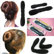 2pcs Womens Magic Accessory Hair Styling Tool Hairstyle Sponge Braider Holder Clip Bun Hair Twist Curler  TIML66