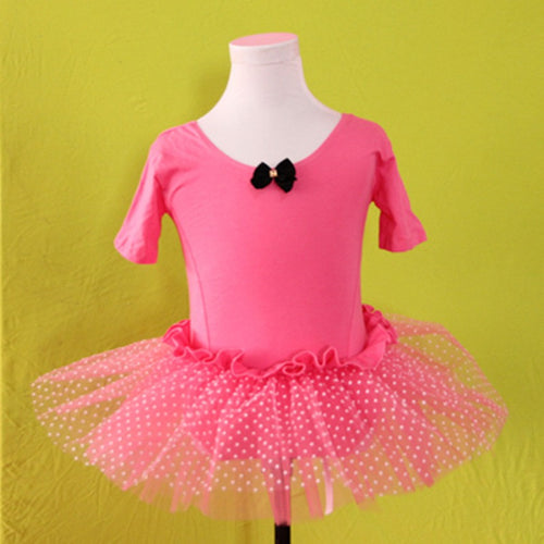 3-8Years Kids Girls Toddler Gymnastics Baby Ballet Tutu Dress Leotard Dancewear New TIML66