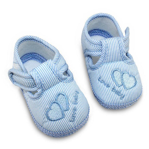 3 Colors Cotton Baby Girls Boys Shoes Unisex Toddler Soft Sole Skidproof 0-12 Months Kids Infant First Walker Shoes TIML66